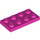 LEGO Dark Pink Plate 2 x 4 (3020)