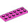 LEGO Rose Foncé assiette 2 x 6 (3795)