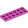 LEGO Rose foncé assiette 2 x 6 (3795)