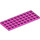 LEGO Dark Pink Plate 4 x 10 (3030)