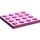 LEGO Dark Pink Plate 4 x 4 (3031)