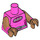LEGO Dark Pink Power Batgirl Minifig Torso (973 / 88585)