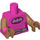 LEGO Rose foncé Power Batgirl Minifig Torse (973 / 88585)