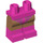 LEGO Donkerroze Power Batgirl Minifigure Heupen en benen (3815 / 29917)