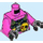 LEGO Dark Pink Richie Torso (973)