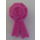 LEGO Dark Pink Rosette Ribbon No. 1 (92355)