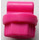 LEGO Dark Pink Round Brush (92355)