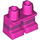 LEGO Dark Pink Short Legs with Magenta Stripes (16709 / 41879)