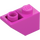 LEGO Dark Pink Slope 1 x 2 (45°) Inverted (3665)