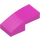 LEGO Dark Pink Slope 1 x 2 Curved (3593 / 11477)