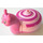 LEGO Dark Pink Snail With Pink Swirl and Smiley Face