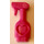 LEGO Dark Pink Spray Bottle with Heart Design (92355)