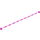 LEGO Dunkelpink Schnur mit Coupling Punkte und Ende Noppen 1 x 21 (1155 / 63141)