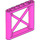 LEGO Dark Pink Support 1 x 6 x 5 Girder Rectangular (64448)
