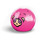 LEGO Dark Pink Technic Ball with Face with Purple Eyes (18384 / 104418)