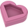 LEGO Dark Pink Tile 1 x 1 Heart (5529 / 39739)