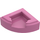 LEGO Dark Pink Tile 1 x 1 Quarter Circle (25269 / 84411)