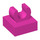LEGO Dark Pink Tile 1 x 1 with Clip (Raised &quot;C&quot;) (44842)