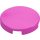 LEGO Dark Pink Tile 2 x 2 Round with Bottom Stud Holder (14769)