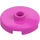 LEGO Dark Pink Tile 2 x 2 Round with Stud (18674)