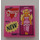 LEGO Dark Pink Tile 2 x 2 with Boxed Toy Doll with Groove (3068 / 20788)