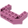 LEGO Dark Pink Train Front Wedge 4 x 6 x 1.7 Inverted with Studs on Front Side (87619)