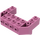 LEGO Dark Pink Train Front Wedge 4 x 6 x 1.7 Inverted with Studs on Front Side (87619)