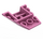 LEGO Donkerroze Wig 4 x 4 Drievoudig Gebogen zonder Studs (47753)
