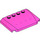 LEGO Dark Pink Wedge 4 x 6 Curved (52031)