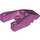 LEGO Dark Pink Wedge 6 x 4 Cutout with Stud Notches (6153)