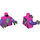 LEGO Dark Pink Widowmaker Minifig Torso (973 / 76382)