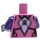 LEGO Donkerroze Widowmaker Minifiguur Torso (973 / 76382)