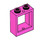 LEGO Dark Pink Window Frame 1 x 2 x 2 (60592 / 79128)