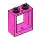 LEGO Dark Pink Window Frame 1 x 2 x 2 (60592 / 79128)