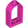 LEGO Dark Pink Window Frame 1 x 2 x 2.7 with Rounded Top (30044)