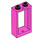 LEGO Dark Pink Window Frame 1 x 2 x 3 without Sill (3662 / 60593)