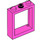 LEGO Dark Pink Window Frame 1 x 3 x 3 (51239)