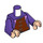 LEGO Morado oscuro Aberforth Dumbledore Minifigura Torso (973 / 76382)