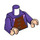 LEGO Dunkelviolett Aberforth Dumbledore Minifig Torso (973 / 76382)