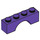 LEGO Dunkelviolett Bogen 1 x 4 (3659)