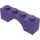 LEGO Donkerpaars Boog 1 x 4 (3659)