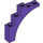 LEGO Dark Purple Arch 1 x 5 x 4 Regular Bow, Unreinforced Underside (2339 / 14395)