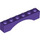 LEGO Viola scuro Arco 1 x 6 Arco continuo (3455)