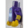 LEGO Violet foncé Batgirl - Smiling Minifig Torse (973 / 76382)