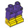 LEGO Violet foncé Batgirl - Smiling Minifigure Hanches et jambes (3815 / 29491)