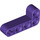 LEGO Dunkles Violett Balken 2 x 4 Gebogen 90 Grad, 2 und 4 Löcher (32140 / 42137)