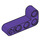 LEGO Dark Purple Beam 2 x 4 Bent 90 Degrees, 2 and 4 holes (32140 / 42137)