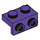 LEGO Dunkelviolett Halterung 1 x 2 - 1 x 2 (99781)
