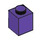 LEGO Violet foncé Brique 1 x 1 (3005 / 30071)