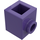 LEGO Violet foncé Brique 1 x 1 avec Stud sur Une Côté (87087)